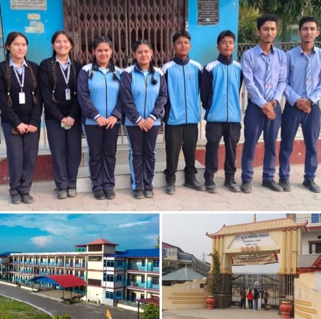 एकै विद्यालयका आठ जुम्ल्याहा विद्यार्थीले एसइई परीक्षा दिँदै