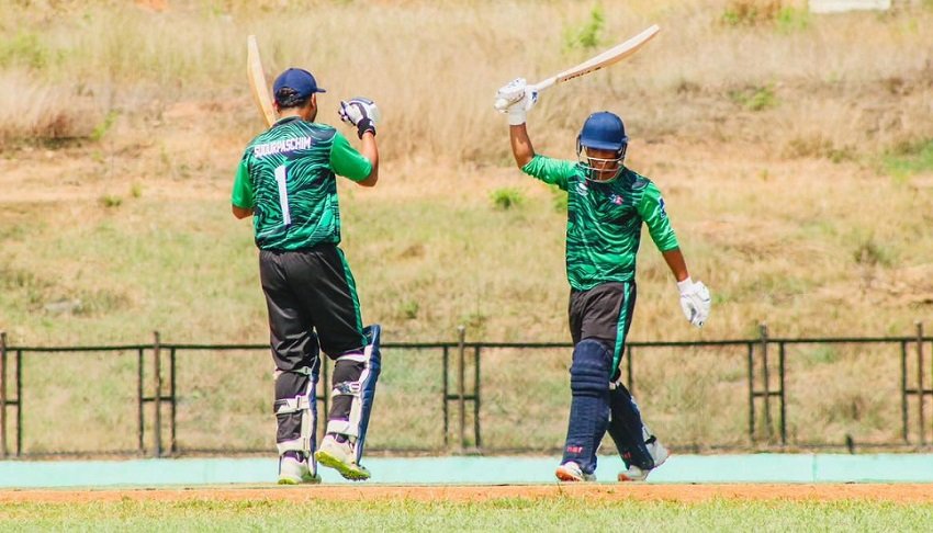 सुदूरपश्चिमद्वारा कोसी प्रदेशलाई २४३ रनको लक्ष्य