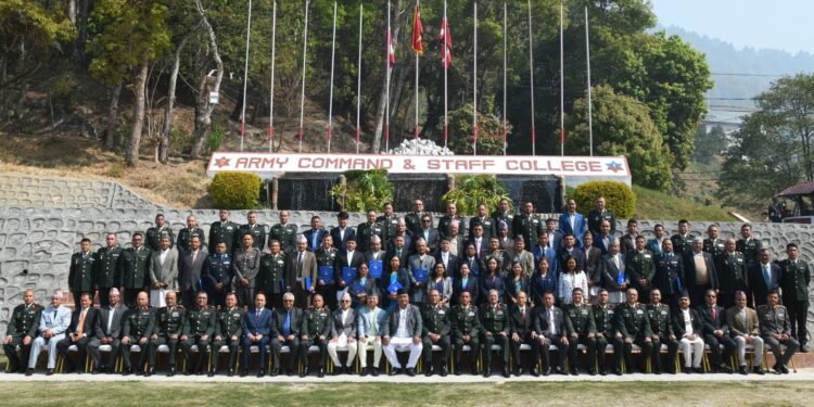 उच्चस्तरीय राष्ट्रिय सुरक्षा तालिम सम्पन्न