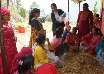 म्याग्दीमा ‘आमा समूहसँग उपमेयर’ कार्यक्रम