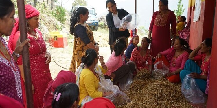 म्याग्दीमा ‘आमा समूहसँग उपमेयर’ कार्यक्रम