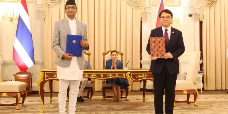 काठमाडौँ विश्वविद्यालय र सियाम विश्वविद्यालयबीच सम्झौता