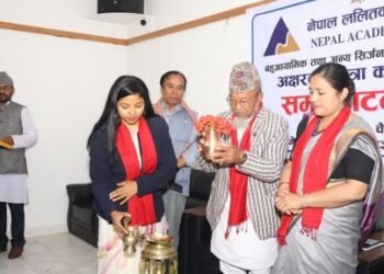 ‘अक्षरको यात्रा’ कला प्रदर्शनी सुरू