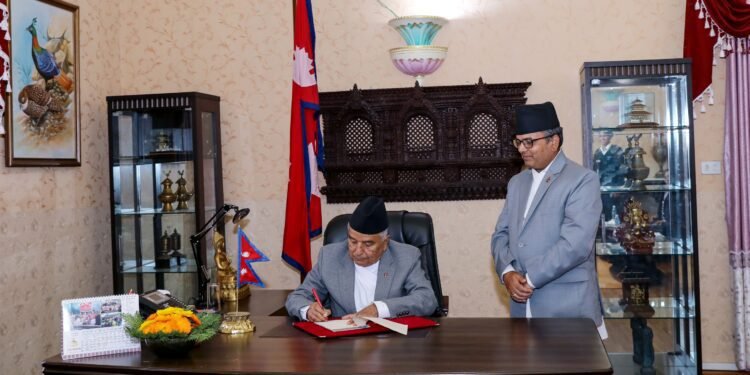 राष्ट्रपतिद्वारा विभिन्न पाँचवटा विधेयक प्रमाणीकरण