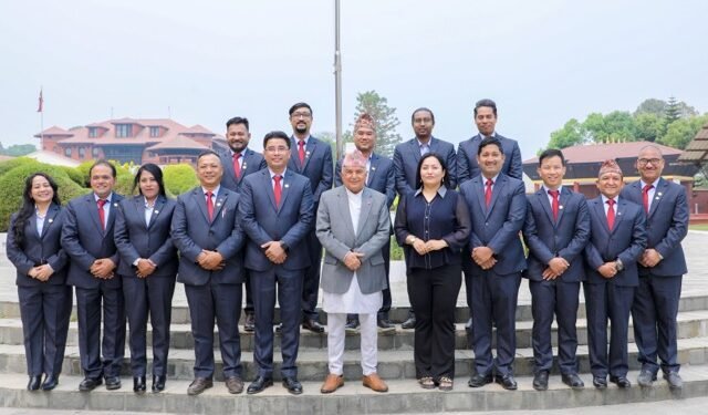 राष्ट्रपति पौडेलसँग राष्ट्रिय फोटो पत्रकार समूहको भेट