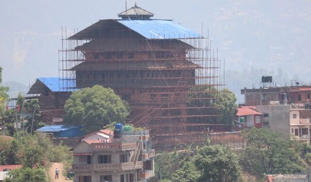 भूकम्पको एकदशकः अझै सकिएन साततले दरबारको पुनःनिर्माण