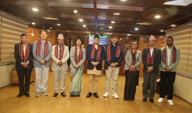 सभामुख घिमिरेसहित नेपाली प्रतिनिधिमण्डल उज्वेकिस्तान प्रस्थान