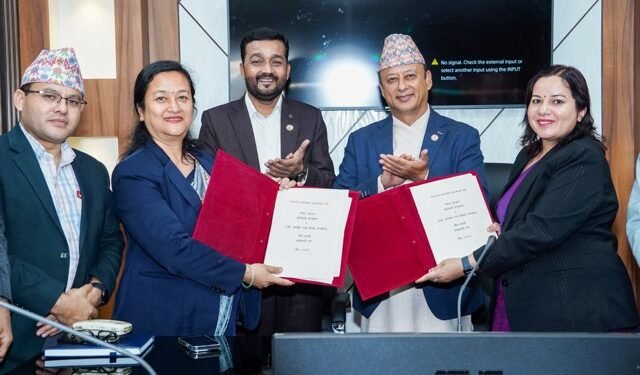 दीर्घकालीन खानेपानी व्यवस्थापनका लागि ऊर्जा र खानेपानी मन्त्रालयबीच सम्झौता