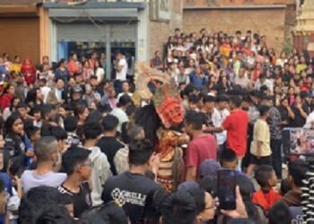 ऐतिहासिक बनेपामा नवदुर्गा जात्राको रौनक, ‘ङा–लाकेगु’ मुख्य आकर्षण