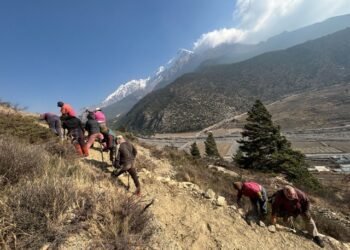 स्थानीय ‘सम्पदा’ संरक्षणमा जुटे घरपझोङका युवा