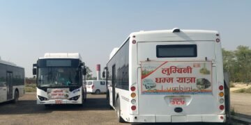 लुम्बिनीका विद्युतीय सवारी प्रयोगविहित