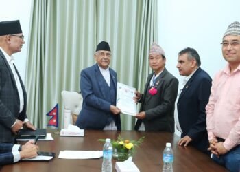 धरानवासीलाई खानेपानीको प्रबन्ध गर्ने प्रक्रिया अघि बढ्यो : प्रधानमन्त्री