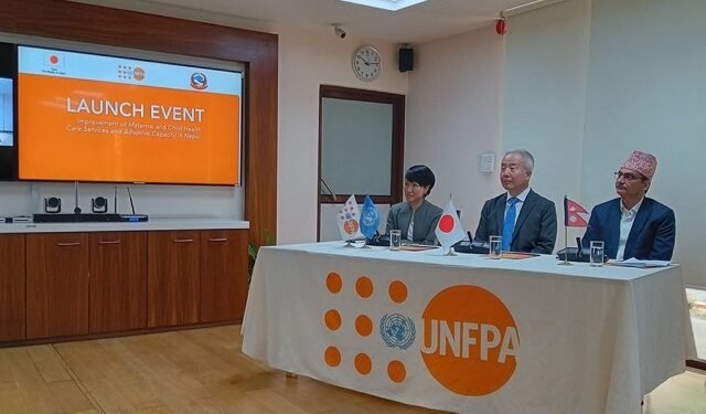 नेपालमा जापान र UNFPA को सहकार्यमा मातृ तथा शिशु स्वास्थ्य परियोजना सुरुआत