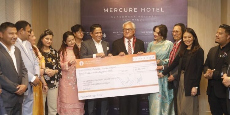 क्यान्सरपीडितको उपचारमा मर्क्यूर काठमाडौँको सहयोग