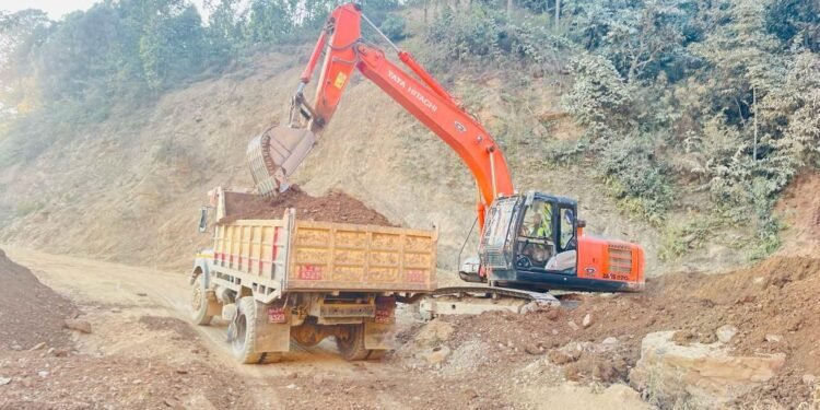 गुल्मीको तम्घास-रिडी सडक एक महिना बन्द हुने