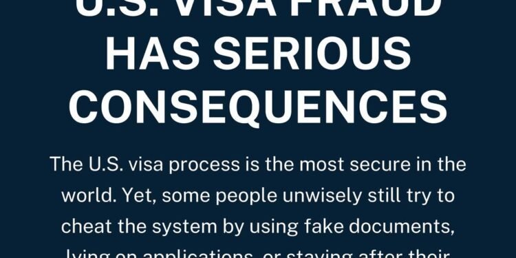 अमेरिकी भिसासम्बन्धी ठगी गर्नेले गम्भीर परिणाम भोग्न सक्छन