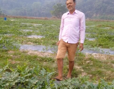 उदाहरणीय बन्दै सुरौदी तिखेढुङ्गामा खरबुजाखेती