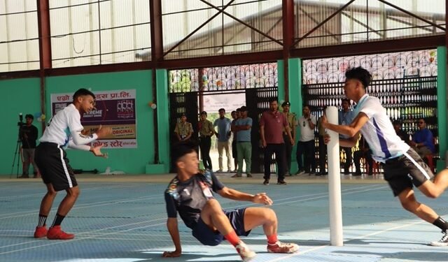 ठाकुरबाबामा खो–खो लिग प्रतियोगिता सुरु