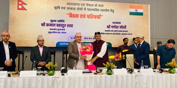 सुदूरपश्चिम प्रदेशका मुख्यमन्त्री र उत्तराखण्डका मन्त्रीबीच भेटवार्ता