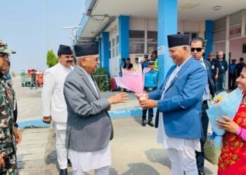 प्रधानमन्त्री लुम्बिनीमा