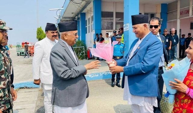 प्रधानमन्त्री लुम्बिनीमा