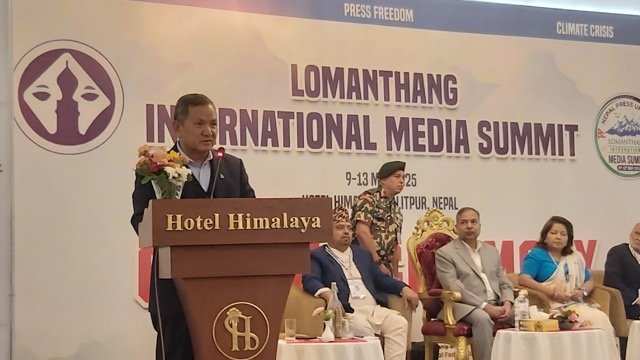 आतङ्कवाद, अराजकता र निरङ्कुशता लोकतन्त्र र प्रेस स्वतन्त्रताका शत्रु हुन् : मन्त्री गुरुङ