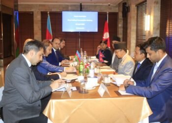 नेपाल र अजरबैजानबीच राजनीतिक परामर्श बैठक सम्पन्न