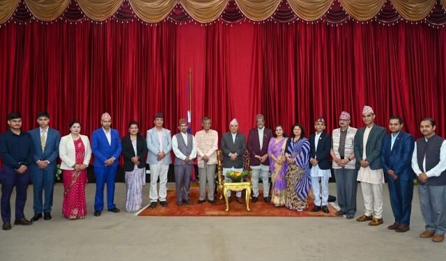 लेखकहरू विचार उत्पादनका केन्द्रः राष्ट्रपति