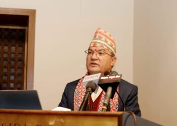 जलवायु संकट समाधानमा साझा धारणा बनाउन सगरमाथा संवाद : मन्त्री शाही