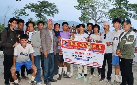 कात्तिके फुटबल क्लब इन्द्रेणी पोखरीले जित्यो ‘खोटेहाङ फुटबल कप–२०८२’ को उपाधि