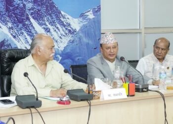 क्षति न्यूनीकरणका लागि पूर्वसूचना प्रणाली सरकारको प्राथमिकतामाः ऊर्जामन्त्री खड्का