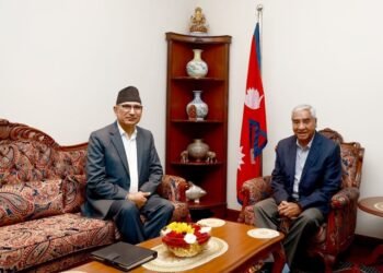 अर्थमन्त्री पौडेलद्वारा आगामी बजेटबारे कांग्रेस सभापति देउवासँग परामर्श