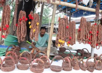 ‘विदेशमा दुःख गर्नुभन्दा रुद्राक्षका सामग्री बनाएर बिक्री गर्न सजिलो’