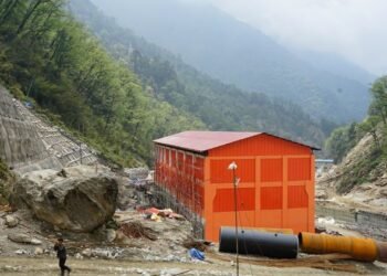माथिल्लो ठूलोखोला जलविद्युत् आयोजना निर्माणको अन्तिम चरणमा