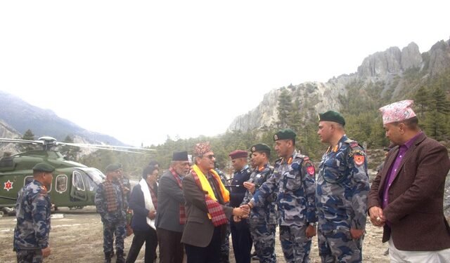 सशस्त्र प्रहरी बल विपद् उद्धारमा अब्बल बन्दै गएको छ: गृहमन्त्री लेखक