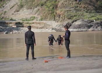 सशस्त्र प्रहरीमा बढ्दै छन् गोताखोर तालिम प्राप्त जनशक्ति