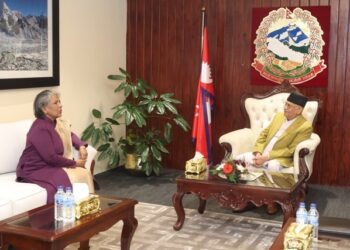 प्रधानमन्त्रीसँग बङ्गलादेशका समाज कल्याणमन्त्रीको शिष्टाचार भेट