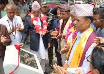 एकतिस वर्षपछि महुरे–फोक्सिङटार सडक कालोपत्र हुँदै