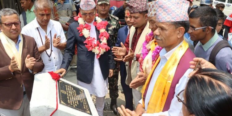 एकतिस वर्षपछि महुरे–फोक्सिङटार सडक कालोपत्र हुँदै