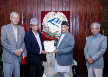 प्रधानमन्त्रीसमक्ष प्युठानको विकासका निम्ति बजेट व्यवस्था गर्न सांसद थापाको आग्रह