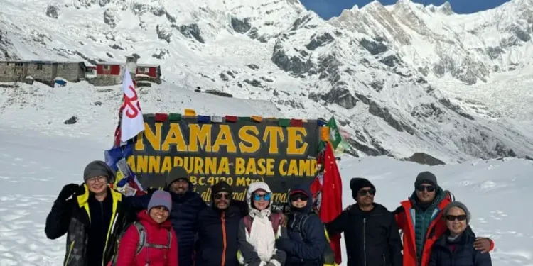 अन्नपूर्ण प्रथम आरोहण वार्षिकोत्सवः हीरक महोत्सव मनाइने