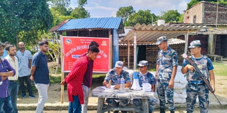 सशस्त्र प्रहरीद्वारा सीमामा व्यापक गस्ती र चेकप्वाइन्ट, १० हजारभन्दा बढी जनशक्ति परिचालन