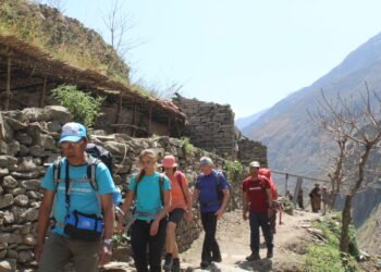 मनासलु क्षेत्रमा रेकर्ड ब्रेक: वैशाखसम्ममा १२ हजारभन्दा बढी पर्यटक