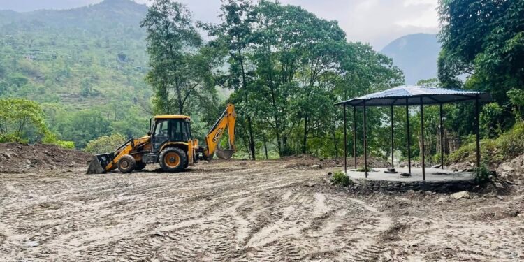 म्याग्दीको कोप्रे झरनामा ‘लभ्ली पार्क’ निर्माण सुरु