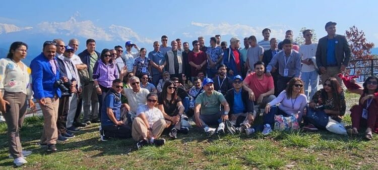 लोमान्थाङ अन्तरराष्ट्रिय मिडिया समिटको टोली पोखरा हुँदै मुस्ताङमा