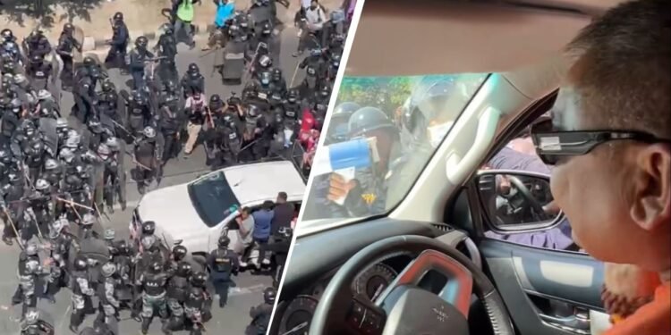 तिनकुने घटना : दुर्गा प्रसाईँको गाडीभित्र बसेर भिडिओ खिच्ने दाहालविरुद्ध ६ वटा मुद्दा