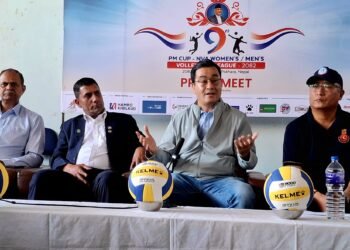 प्रधानमन्त्री कप भलिबल जेठ ८ देखि १५ गतेसम्म