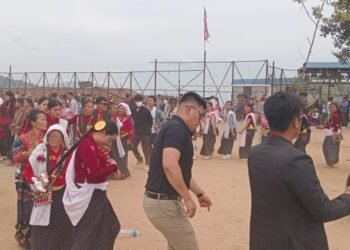 भोजपुर टुँडिखेलमा साकेला सिली नाच्दै सकियो उभौलीपर्व