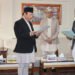 नवनियुक्त गभर्नर पौडेलले प्रधानन्यायाधीशबाट लिए शपथ