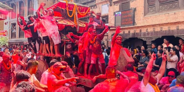 ऐतिहासिक पनौती हिलेजात्रा (ज्याःपुन्ही) मनाइँदै